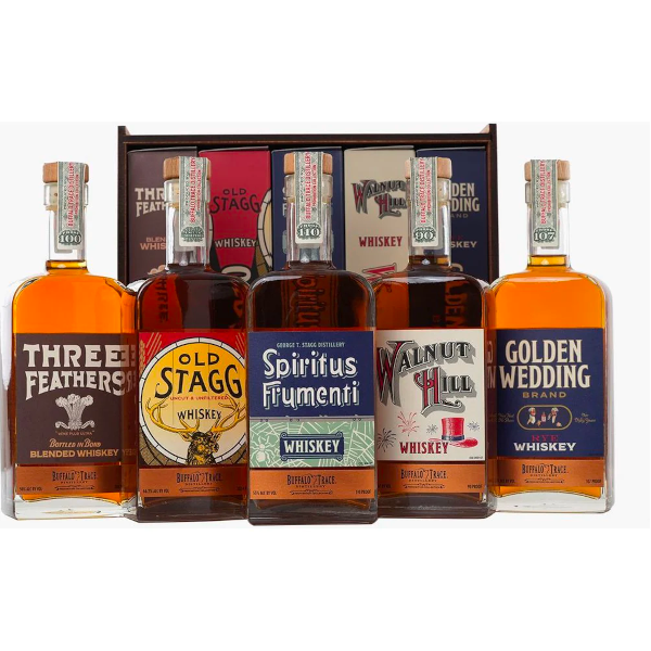 Buffalo Trace Prohibition Collection 5x375ml | Liquor Stars