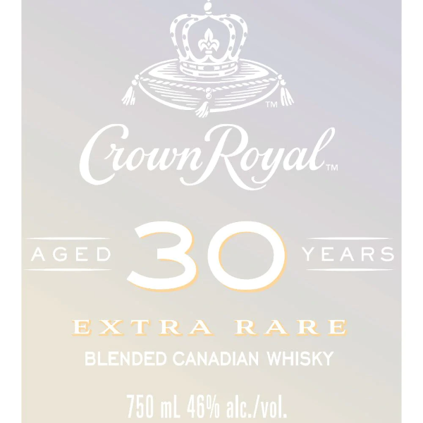 Crown Royal 30 Year Old Extra Rare Blended Whisky