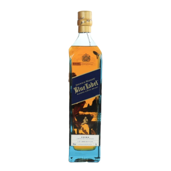 JOHNNIE WALKER CARP AND DRAGON CHINA DESIGN