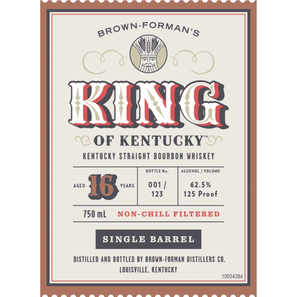 King Of Kentucky 16 Year Old Bourbon 2023 Release