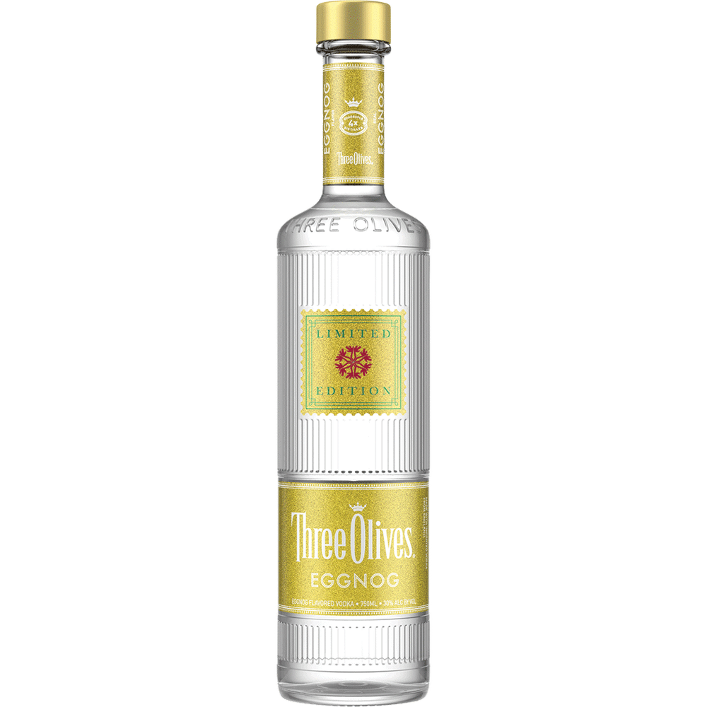 Three Olives Eggnog Vodka - Liquor Stars