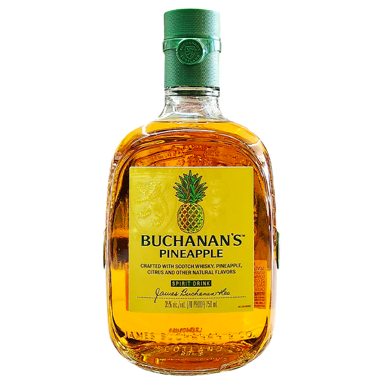 Buchanan's Pineapple Scotch Whiskey - Liquor Stars