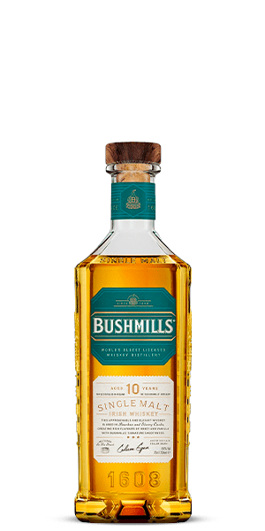 Bushmills Single Malt 10 Year Old Irish Whiskey - Liquor Stars