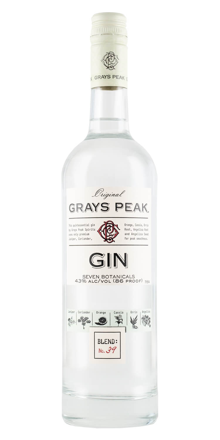 Grays Peak Gin - Liquor Stars