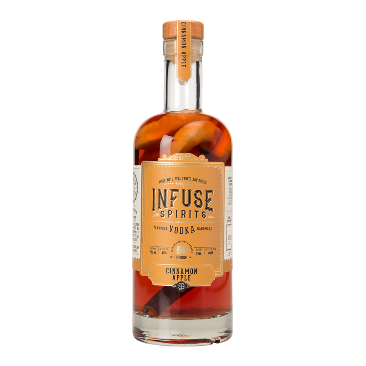 Infuse Vodka Cinnamon Apple - Liquor Stars