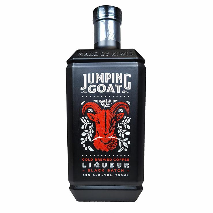 Jumping Goat Liquor Cold Brewed Coffee Infused Whiskey Liqueur - Liquor Stars