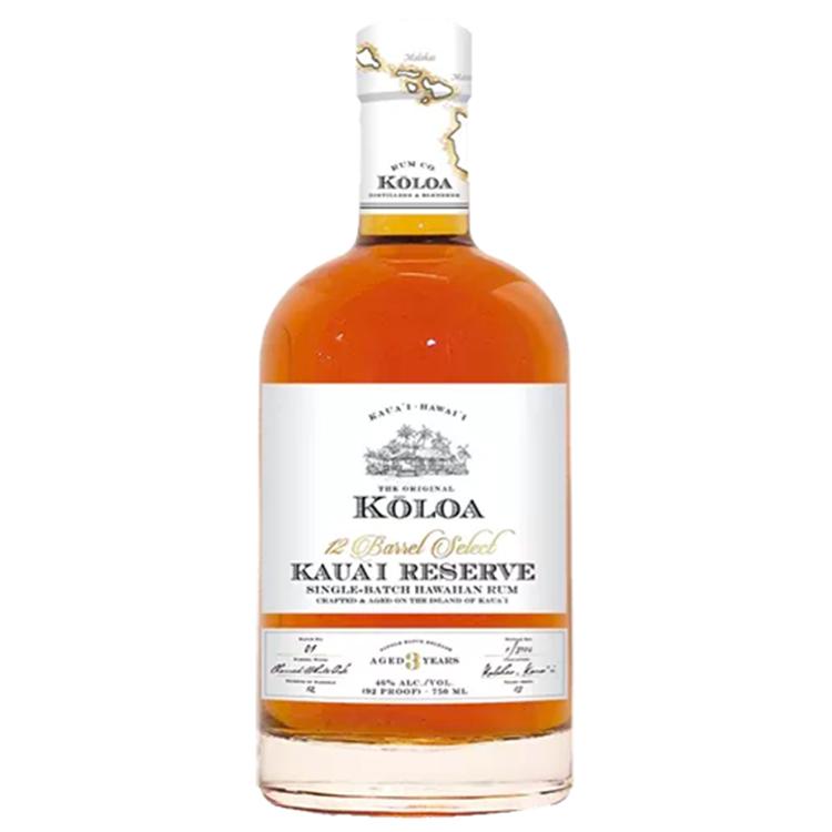 Koloa 12 Barrel Select Kauaʻi Reserve Aged Hawaiian Rum - Liquor Stars