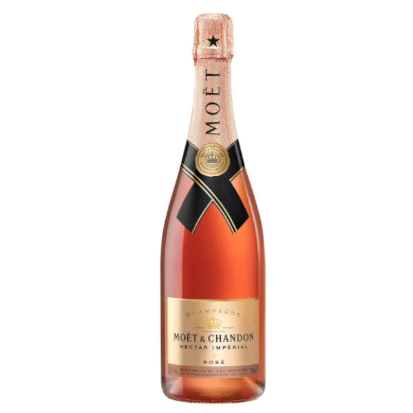 Moët & Chandon Nectar Imperial Rose Sparkling Champagne - Liquor Stars