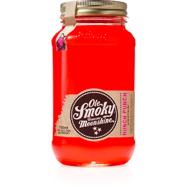 Ole Smoky Hunch Punch Lightnin Moonshine Liquor Stars