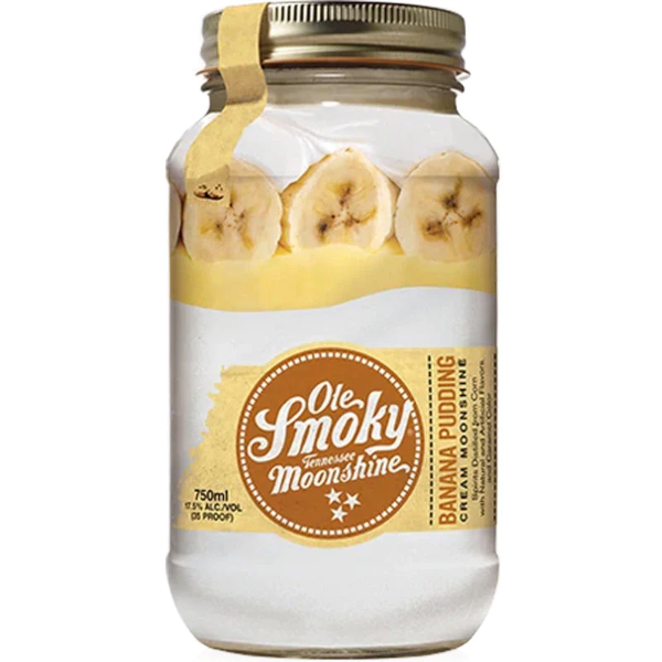 Ole Smoky Banana Pudding Cream Liqueur Liquor Stars 6585