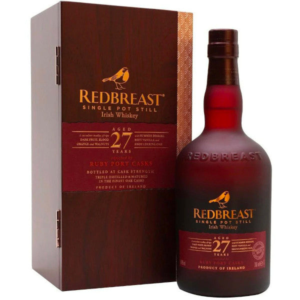 Redbreast 27 Year Single Pot Still Ruby Port Cask