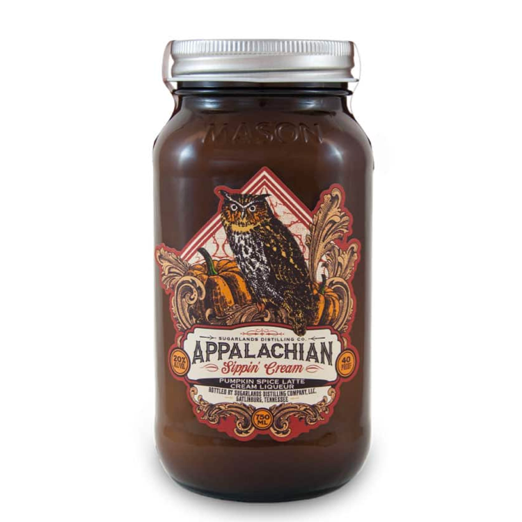 Sugarlands Shine Pumpkin Spice Latte Sippin Cream - Liquor Stars
