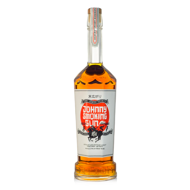Two James Johnny Smoking Gun Whiskey - Liquor Stars