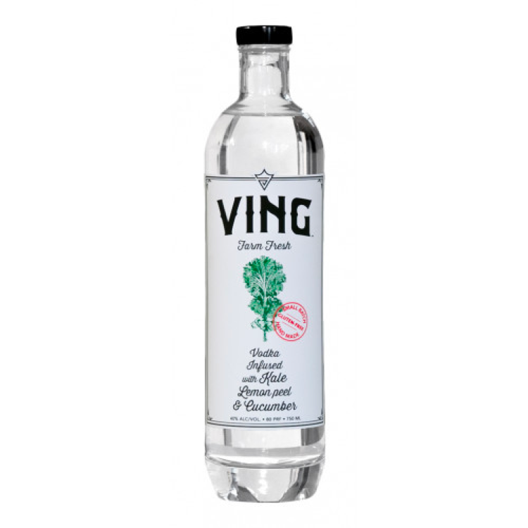 Ving Kale Lemon Peel & Cucumber Organic Vodka - Liquor Stars