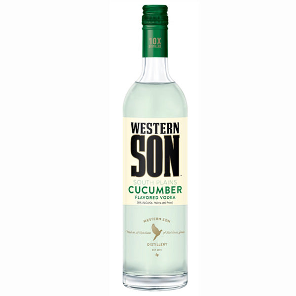 Western Son Cucumber Flavored Vodka - Liquor Stars