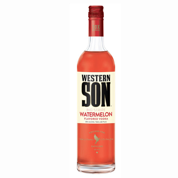 Western Son Watermelon Flavored Vodka - Liquor Stars