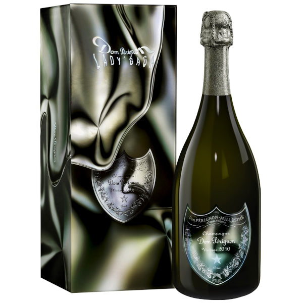 Dom Perignon X Lady Gaga Vintage with Gift Box 2010 - Liquor Stars