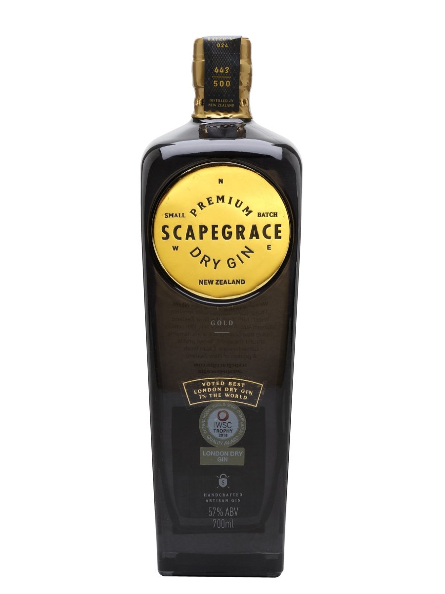 Scapegrace Gold Gin - Liquor Stars
