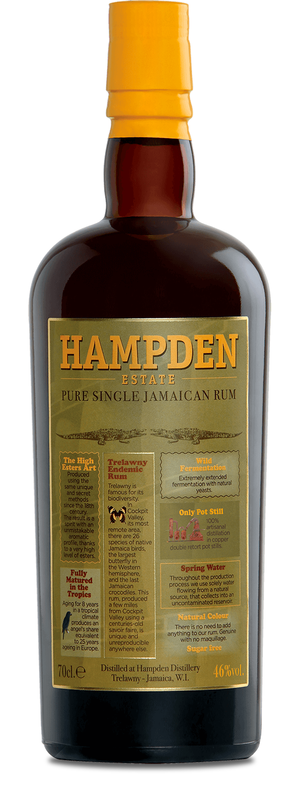 Hampden Estate Pure Single Jamaican Rum - Liquor Stars