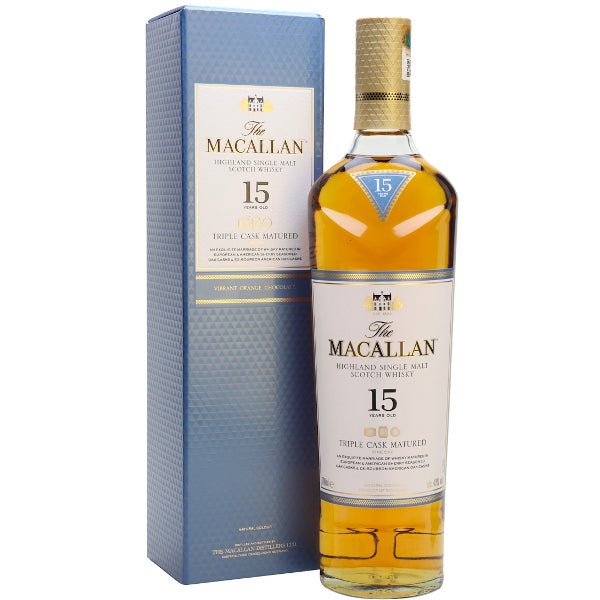 The Macallan Triple Cask Matured 15 Years Old - Liquor Stars