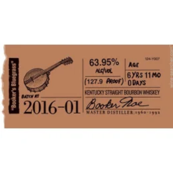 ブッカーズ ブッカーズ 750ml ウイスキー 2016年 ウイスキー ［レア