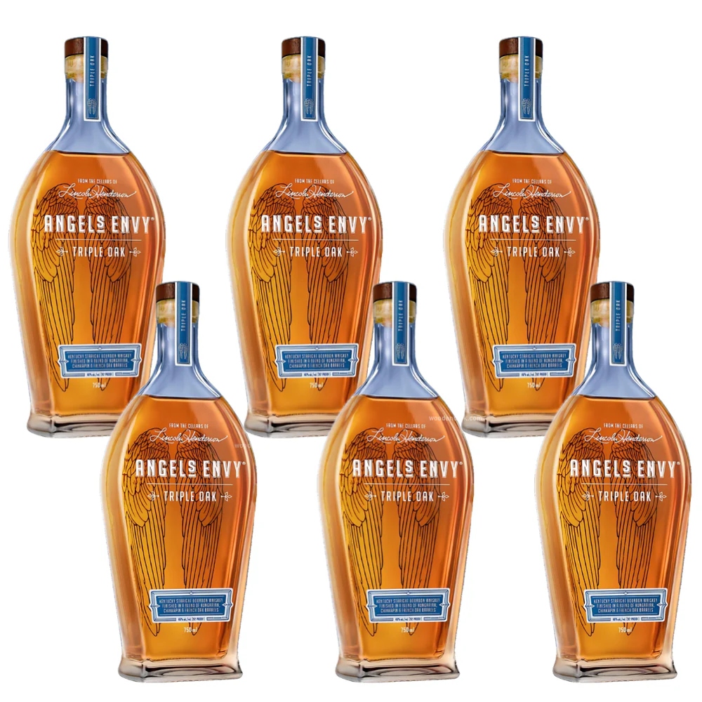 Angelâ€™s Envy Triple Oak Straight Bourbon 6 Pack