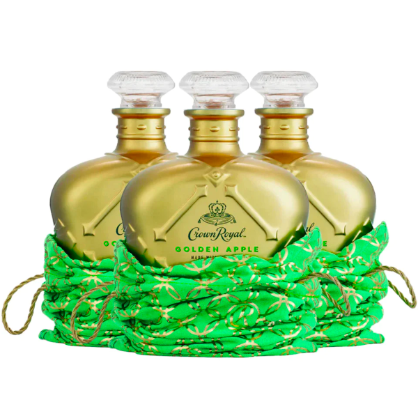Crown Royal Golden Apple Whisky 23 Year Old 3 Pack