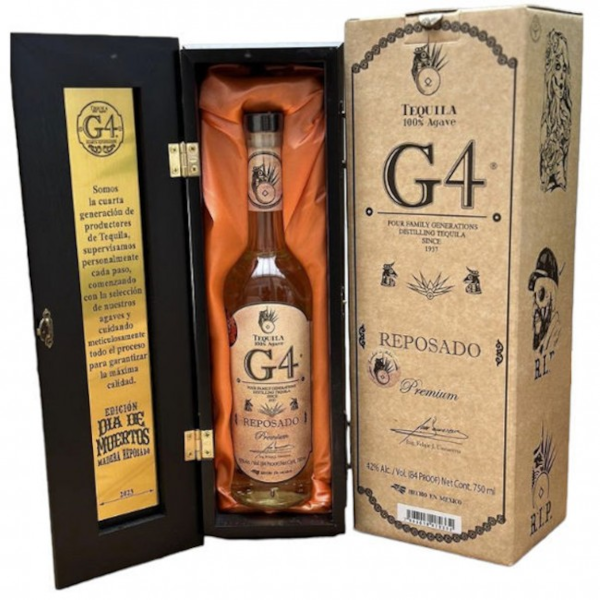 G4 de Madera Dia de Muertos Limited Edition Reposado Tequilaâ€™s
