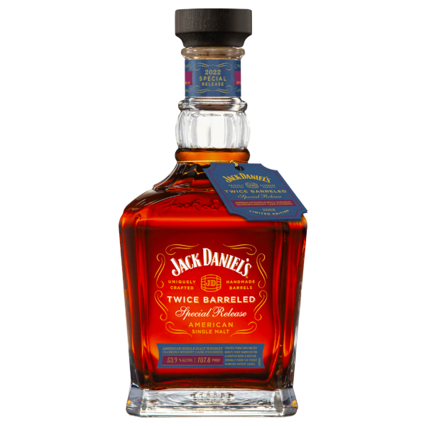 Jack Danielâ€™s Twice Barreled American Single Malt 700mL