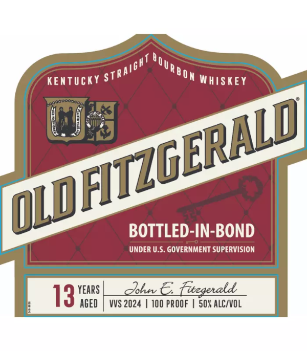 OLD FITZGERALD 13 YEAR OLD BOTTLED IN BOND 2024 25TH ANNIVERSARY