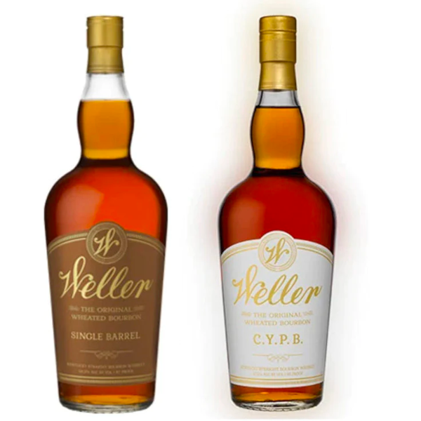 W.L. Weller Single Barrel & W.L. Weller C.Y.P.B Whiskey Bundle | Liquor ...