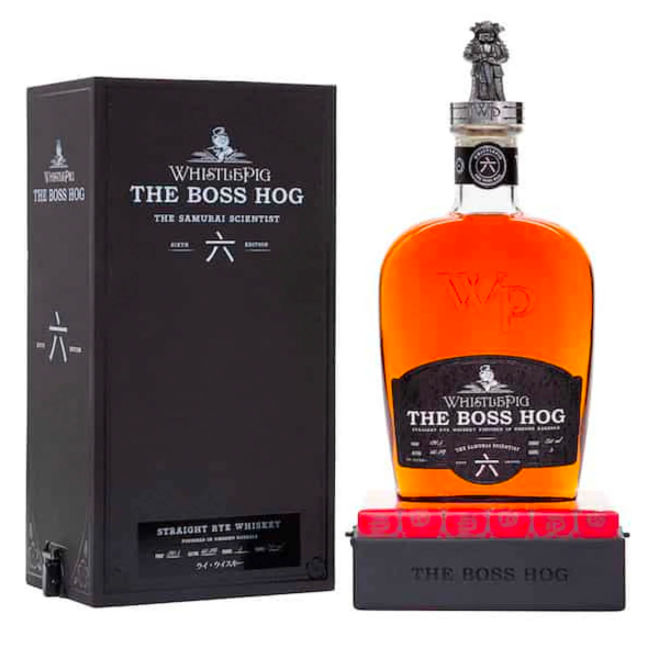 WHISTLEPIG THE BOSS HOG "THE SAMURAI SCIENTIST"