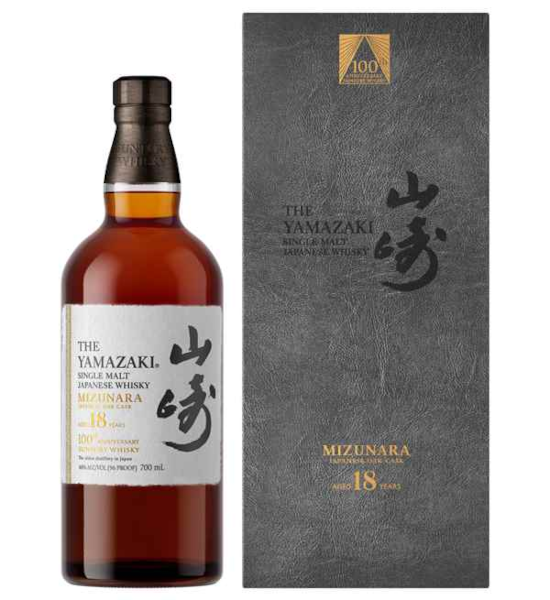 THE YAMAZAKI 18 YEAR MIZUNARA 100TH ANNIVERSARY LIMITED EDITION