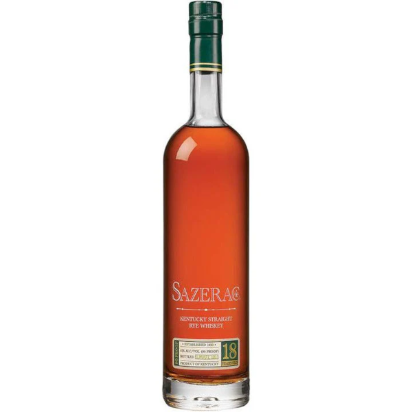 Sazerac 18 Year Old Kentucky Straight Rye Whiskey 2025 125 Proof