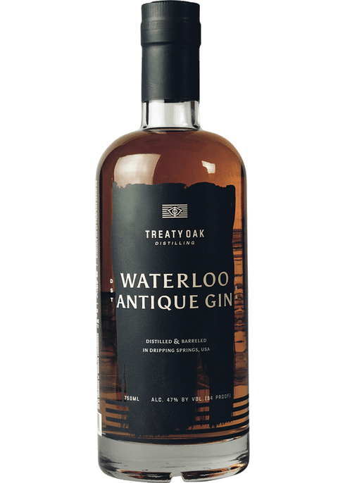 Treaty Oak Waterloo Antique Gin - Liquor Stars