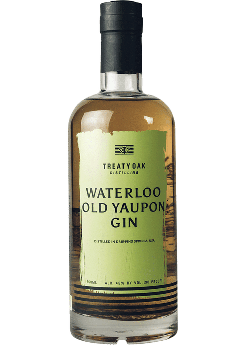 Treaty Oak Waterloo Old Yaupon Gin - Liquor Stars