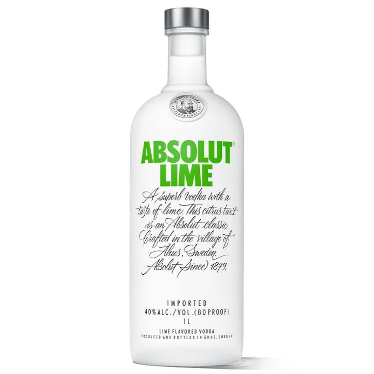 Absolut Lime Flavored Vodka - Liquor Stars