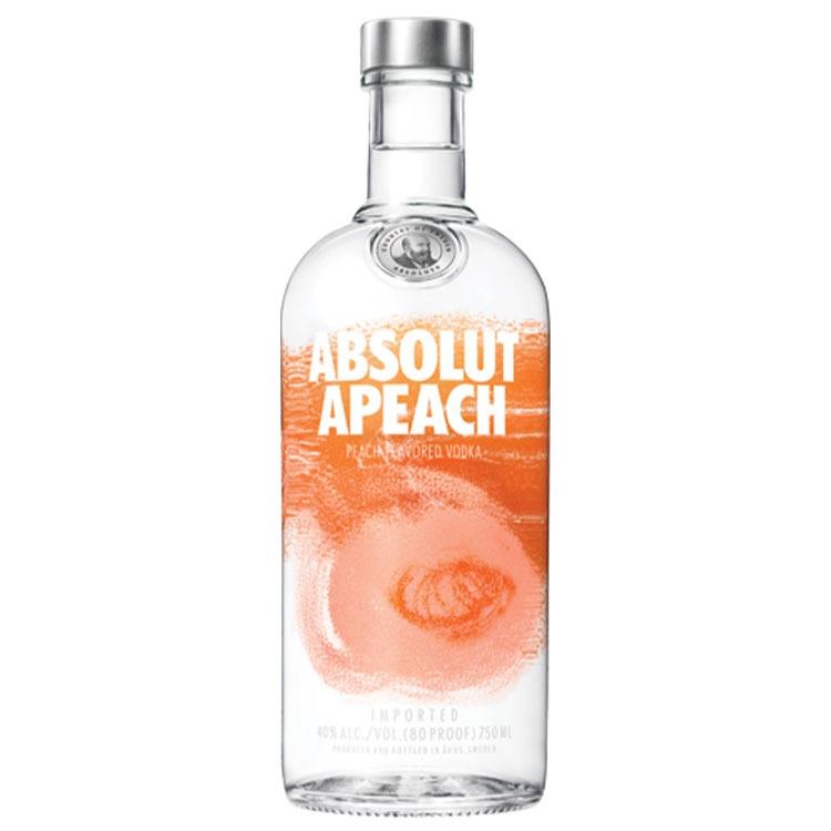 Absolut Apeach Vodka - Liquor Stars