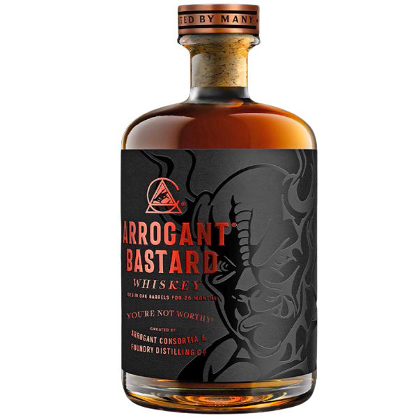 Arrogant Bastard Whiskey - Liquor Stars