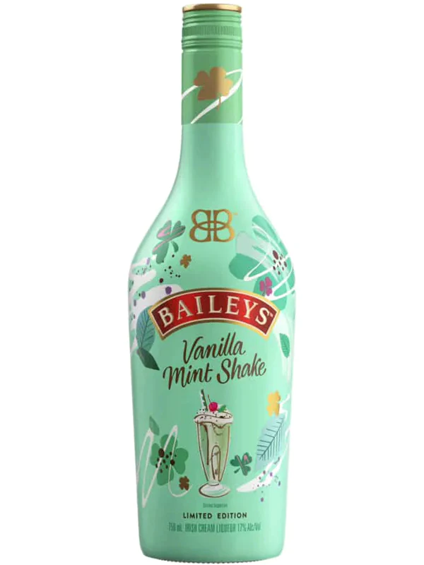 Bailey's Vanilla Mint Shake Limited Edition Cream Liqueur - Liquor Stars