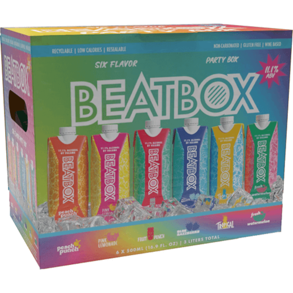 Beatbox Variety Pack Party Box 6 Pack | Liquor Stars