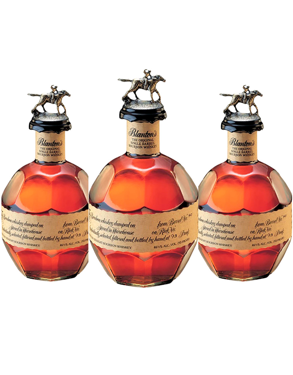 Blanton's 3-Pack Bourbon Whiskey Bundle - Liquor Stars
