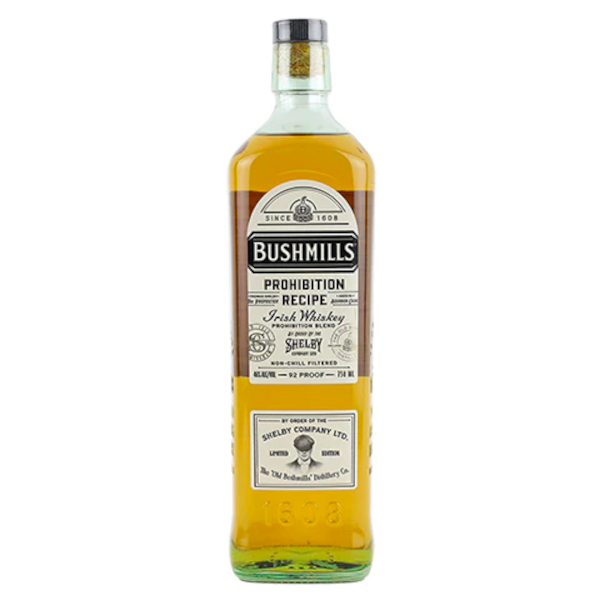 Bushmills Prohibition Recipe Blend Irish Whiskey - Liquor Stars