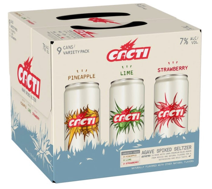 cacti agave spiked seltzer