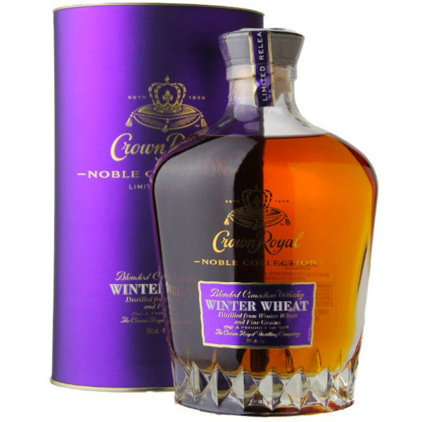 Crown Royal Noble Collection Winter Wheat Blended Canadian Whisky Liquor Stars