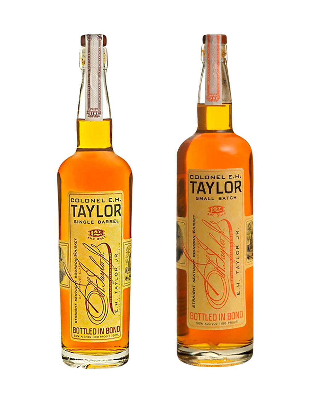 E.H. Taylor Single Barrel & Small Batch Combo - Liquor Stars