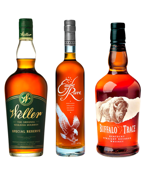 W.L. Weller Special Reserve & Eagle Rare 10 Year & Buffalo Trace ...