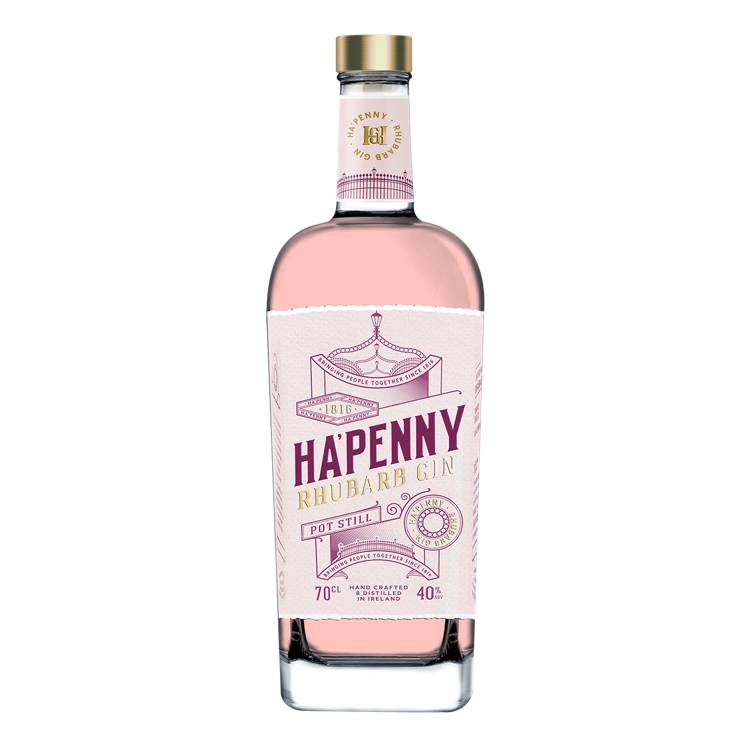 Ha'Penny Rhubarb Gin - Liquor Stars