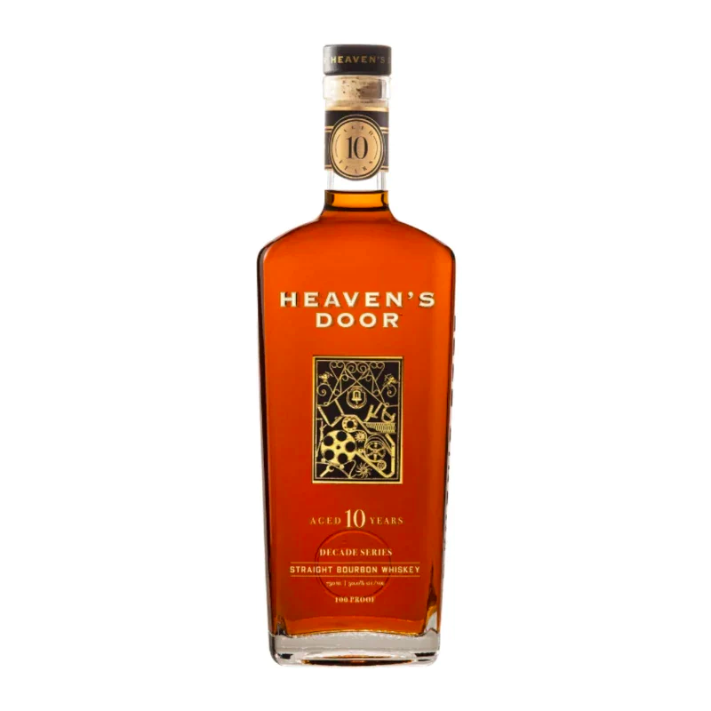 Heaven's Door Straight Bourbon Whiskey Decade Series 10 Year - Liquor Stars