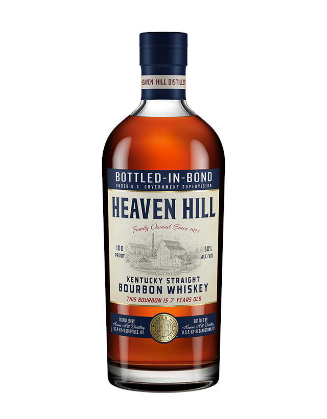 Heaven Hill Kentucky Straight Bourbon Whiskey 7 Year Old Bottled in Bond - Liquor Stars